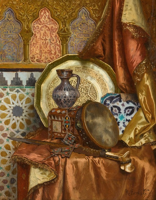 A Still life with Moroccan Objects