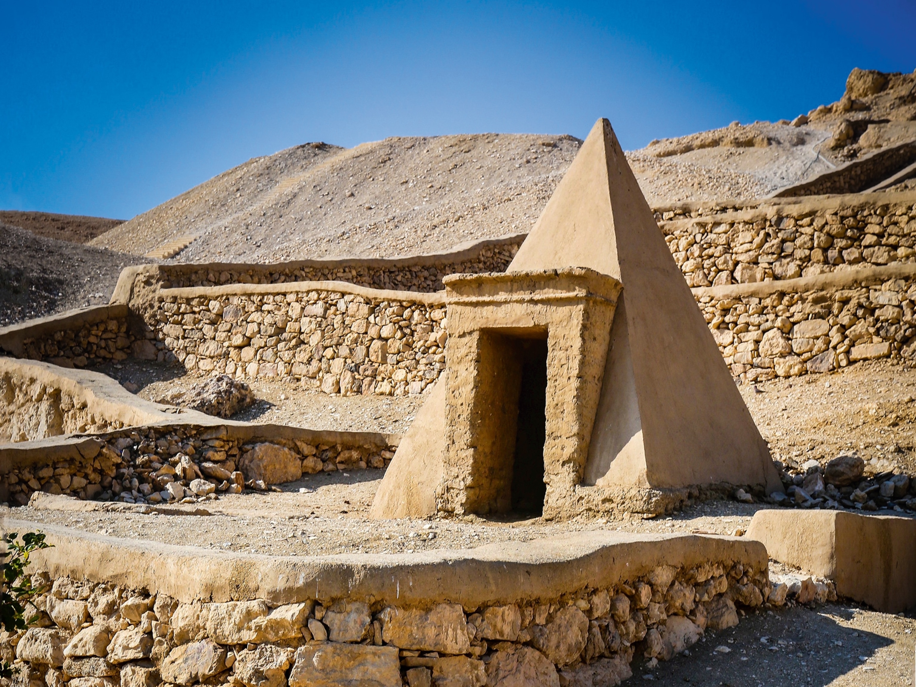 a small chapel tomb near Luxor