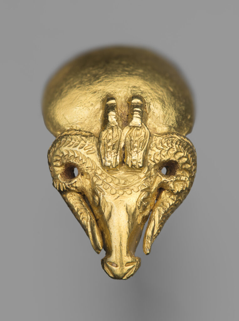 Nubian Artist, Sudan, Ram’s Head Pendant